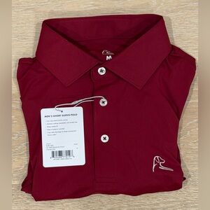 Rhoback Polo Shirt - Barn Red